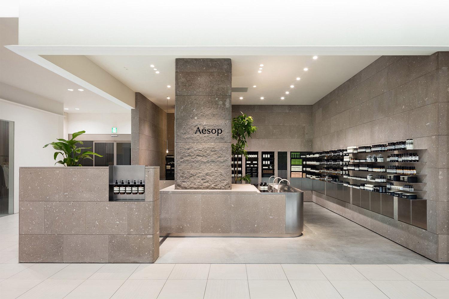 札幌Aesop(伊索)专卖店，营造“诗意和风景”氛围